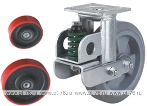 Колесо неповоротное Lema GCB1-TPU-200-300-6I